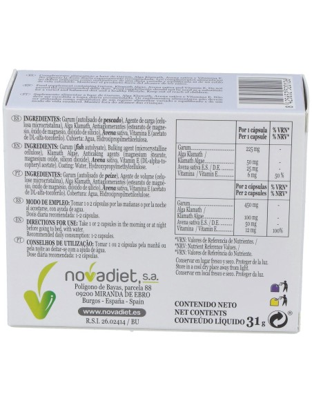 Novadiet Vitalestres 60 Vcap