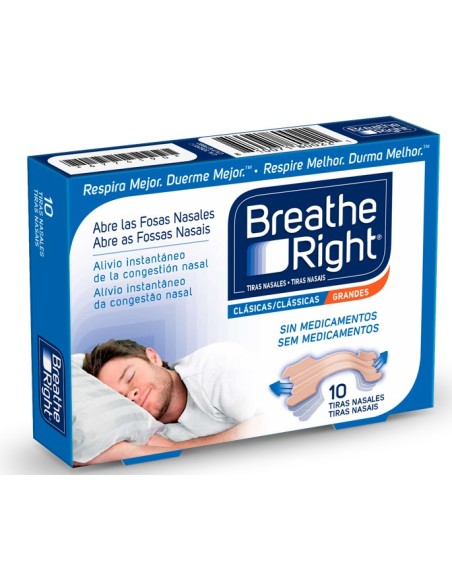 Tiras Nasal Breathe L 10