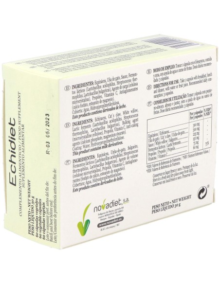 Novadiet Echidiet 60 Cápsulas