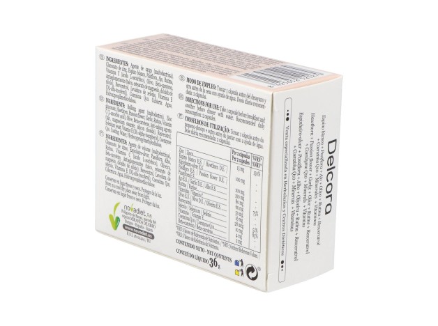 Novadiet Delcora 60 Cápsulas