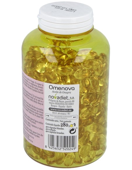 Novadiet Omenova 400 Cápsulas