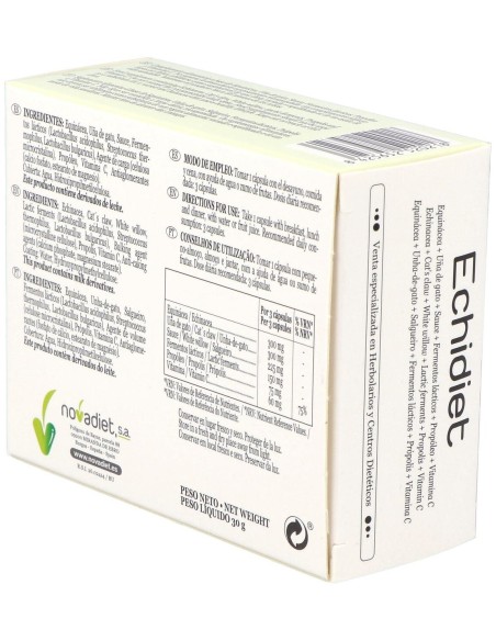 Novadiet Echidiet 60 Cápsulas