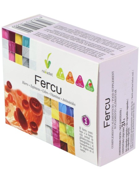 Novadiet Fercu 60 Cápsulas