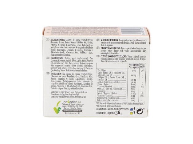 Novadiet Delcora 60 Cápsulas
