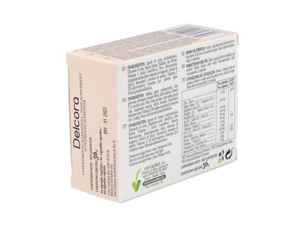 Novadiet Delcora 60 Cápsulas