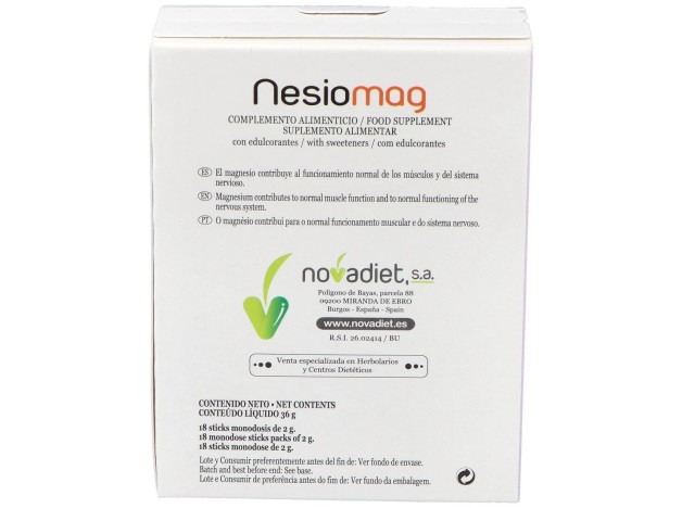 Novadiet Nesiomag 18 Sticks