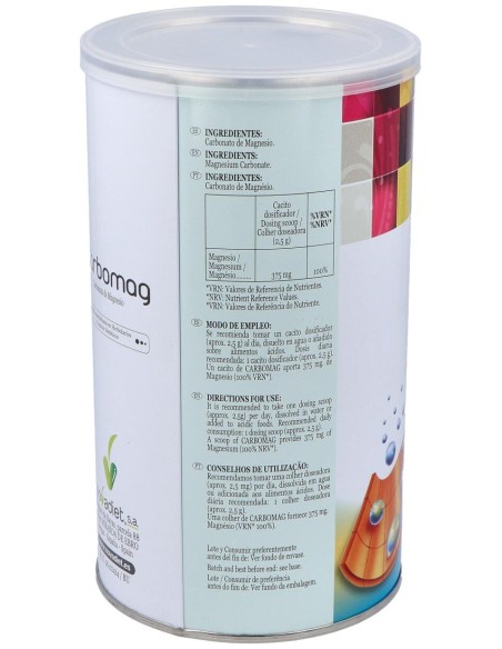 Carbomag Carbonato De Magnesio 150Gr.