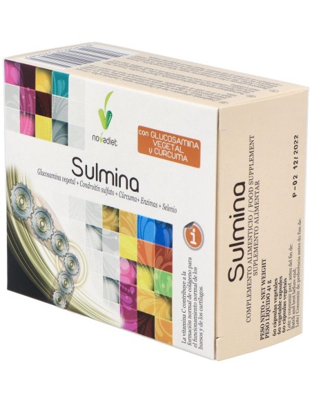 Novadiet Sulmina 60 Cápsulas
