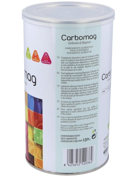 Carbomag Carbonato De Magnesio 150Gr.
