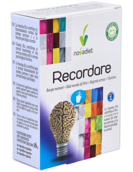 Novadiet Recordare 30 Cápsulas