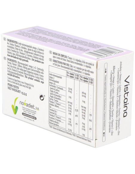 Novadiet Vistaina 30 Vcaps