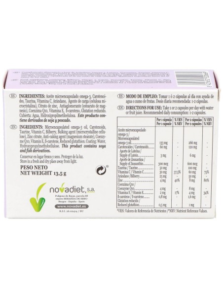 Novadiet Vistaina 30 Vcaps