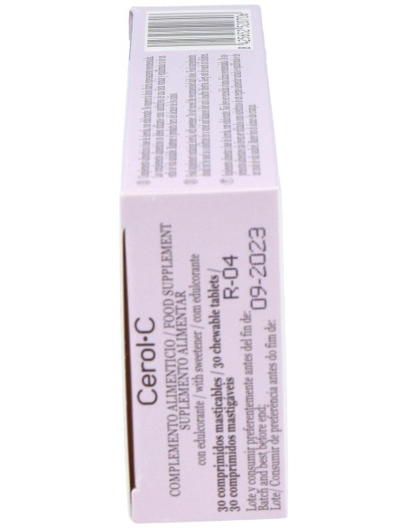 Novadiet Cerol-C (Vitamina-C) 30 Comprimidos Masticables