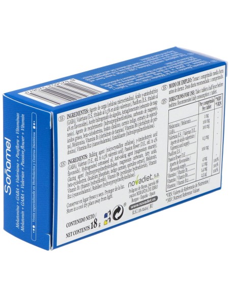 Novadiet Soñamel 30Comp