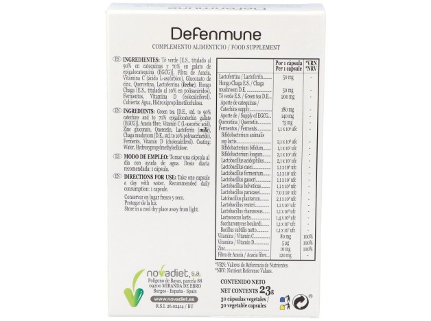 Nova Diet Defenmune 30Caps