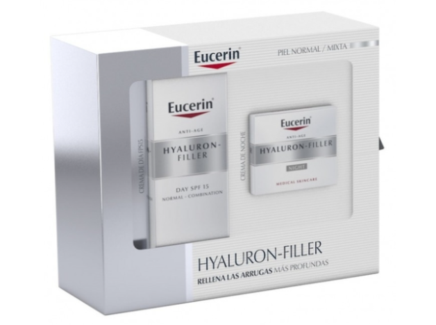 Eucerin Hyaluron Cofre Piel Mixta Día+Noche 50 ml+50 ml