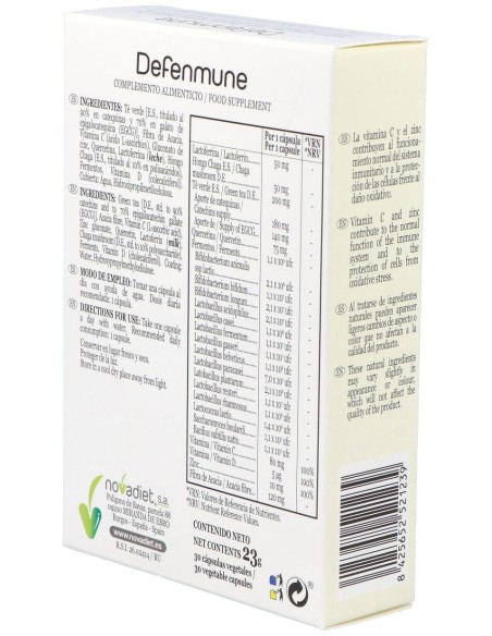 Nova Diet Defenmune 30Caps