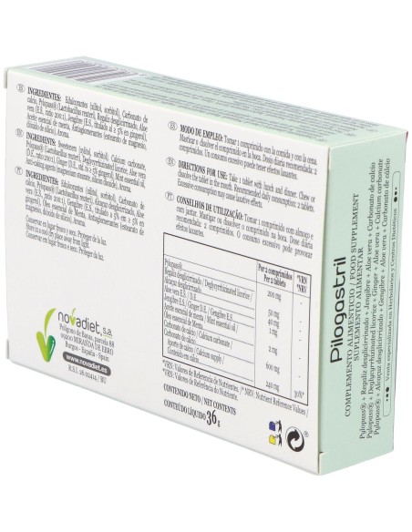 Nova Diet Pilogastril S/G Vega S/La 30Caps