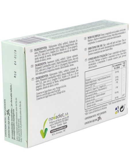 Nova Diet Pilogastril S/G Vega S/La 30Caps