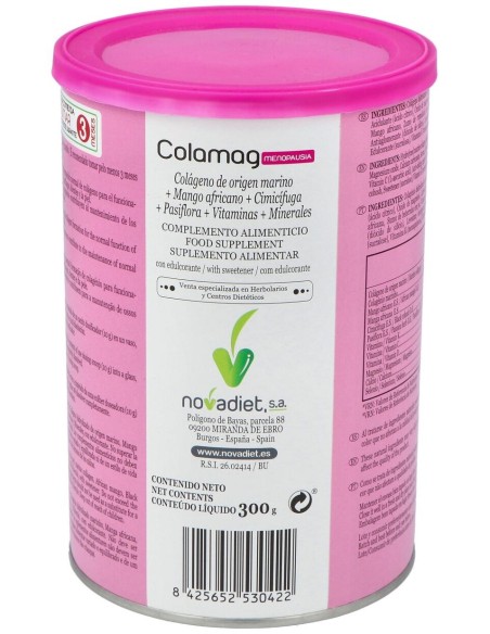 Novadiet Colamag Menopausia 300 Gramos
