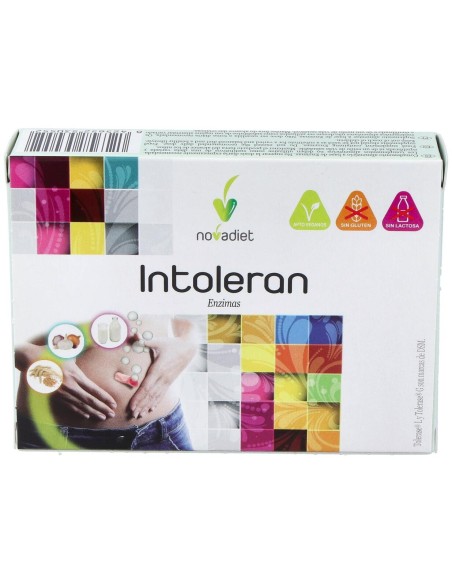 Novadiet Intoleran Enzimas 30Comp