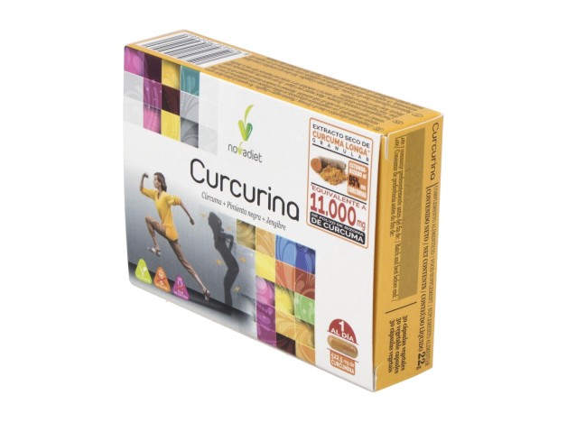 Novadiet Curcurina 30 Cápsulas