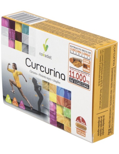 Novadiet Curcurina 30 Cápsulas