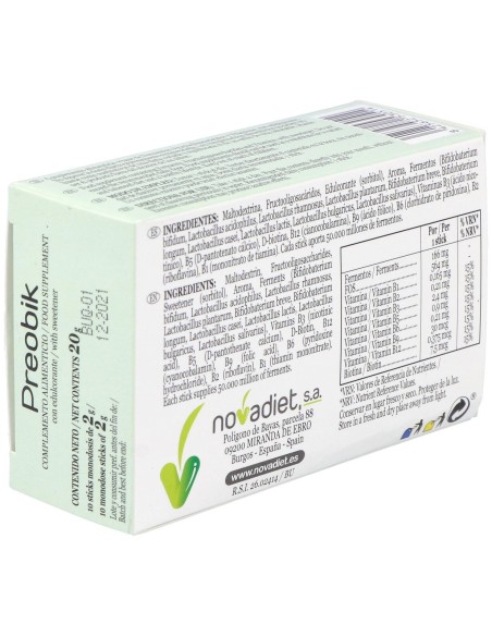 Novadiet Preobik 10 Sticks