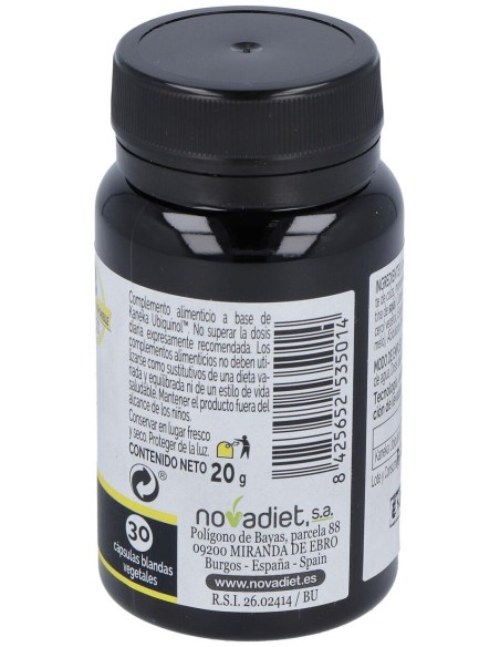 Novadiet Ubiquinol 100 Mg 30 Cápsulas Vegetales