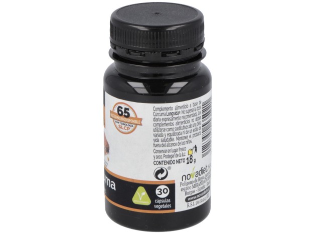 Novadiet Curcuma 30 Cápsulas Vegetales