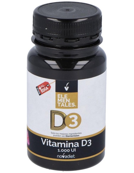 Novadiet Vitamina D3 1000 Ui 120 Comprimidos