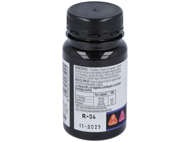 Novadiet Triptofano+Vit B6+Mg 30 Cápsulas...