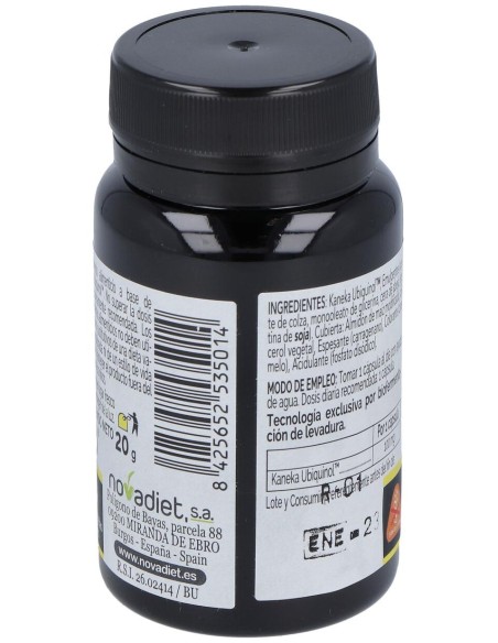 Novadiet Ubiquinol 100 Mg 30 Cápsulas Vegetales