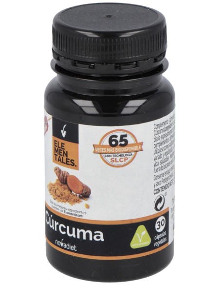 Novadiet Curcuma 30 Cápsulas Vegetales