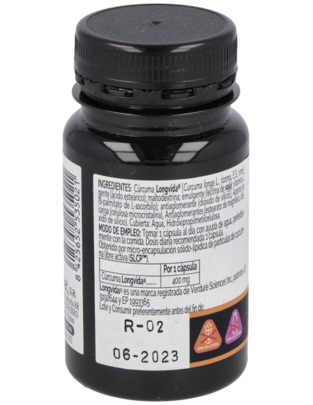 Novadiet Curcuma 30 Cápsulas Vegetales