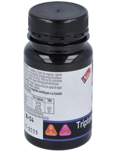 Novadiet Triptofano+Vit B6+Mg 30 Cápsulas Vegetales