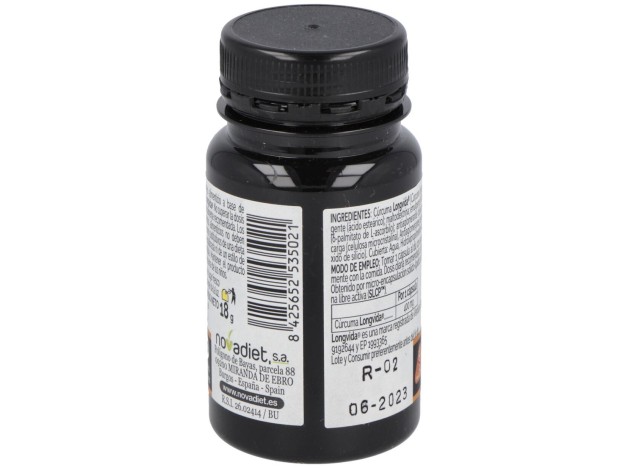 Novadiet Curcuma 30 Cápsulas Vegetales