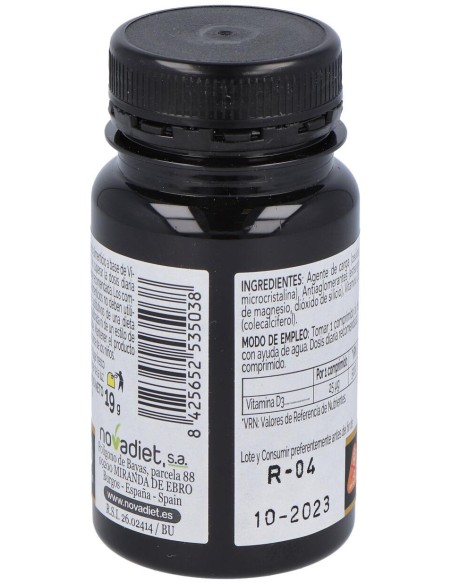 Novadiet Vitamina D3 1000 Ui 120 Comprimidos