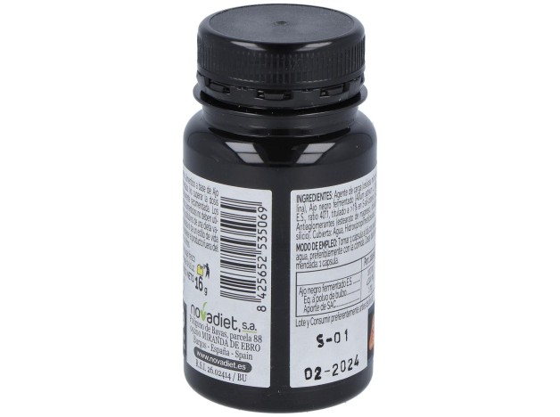 Novadiet Ajo Negro Fermentado 30 Cápsulas...