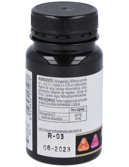 Novadiet Ashwagandha 30 Cápsulas Vegetales