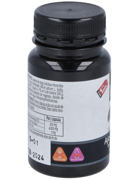 Novadiet Ajo Negro Fermentado 30 Cápsulas Vegetales