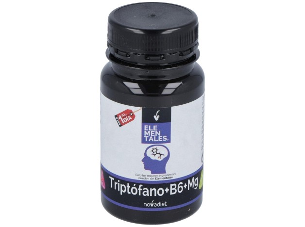 Novadiet Triptofano+Vit B6+Mg 30 Cápsulas...