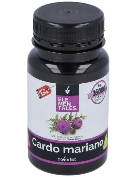 Novadiet Cardo Mariano 30 Cápsulas Vegetales