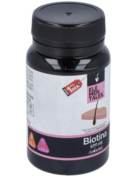 Novadiet Biotina 500 Mcg 120 Comprimidos