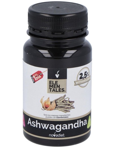 Novadiet Ashwagandha 30 Cápsulas Vegetales