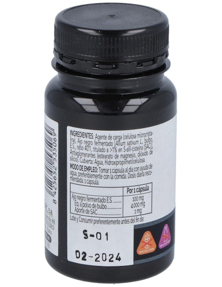 Novadiet Ajo Negro Fermentado 30 Cápsulas Vegetales