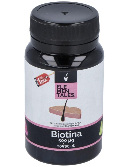 Novadiet Biotina 500 Mcg 120 Comprimidos