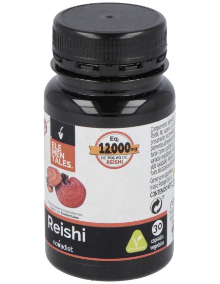 Novadiet Reishi 30 Cápsulas Vegetales