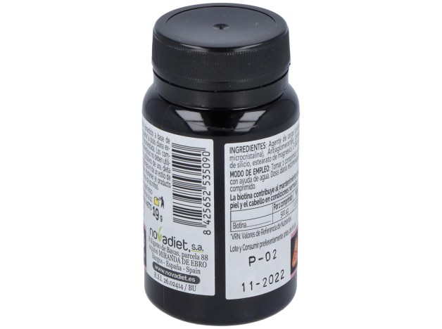 Novadiet Biotina 500 Mcg 120 Comprimidos
