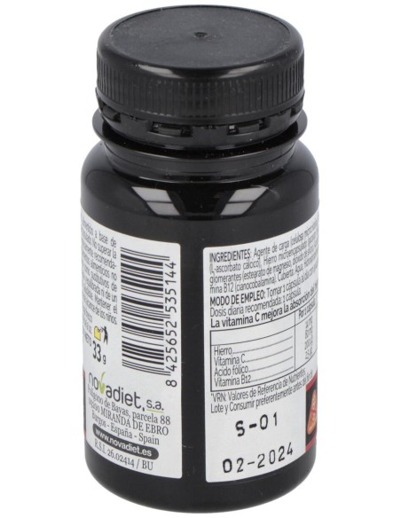 Novadiet Hierro Microencapsulado 60 Cápsulas Vegetales